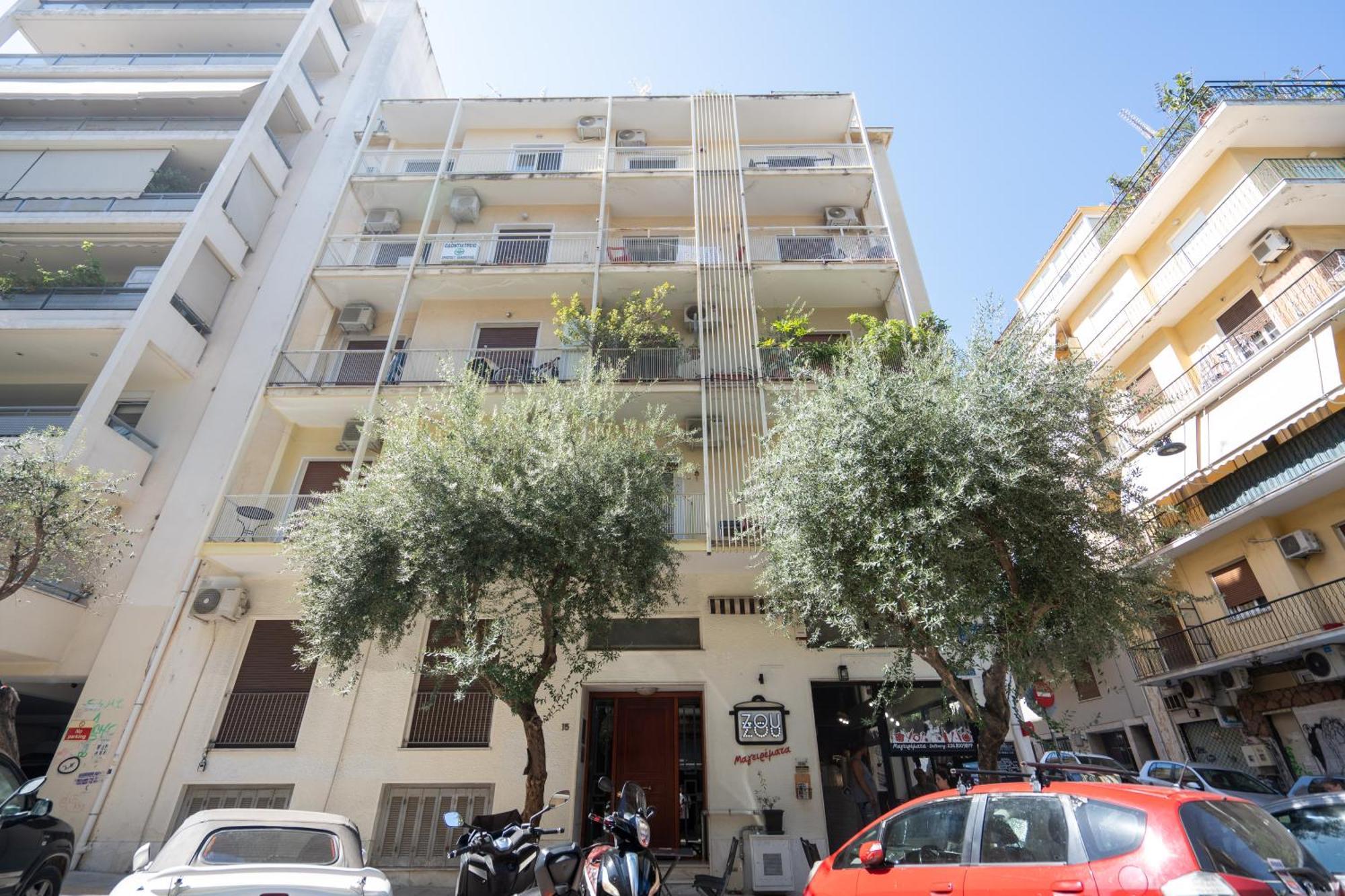 Sophisticated Modern Apt In Athens Center Екстер'єр фото