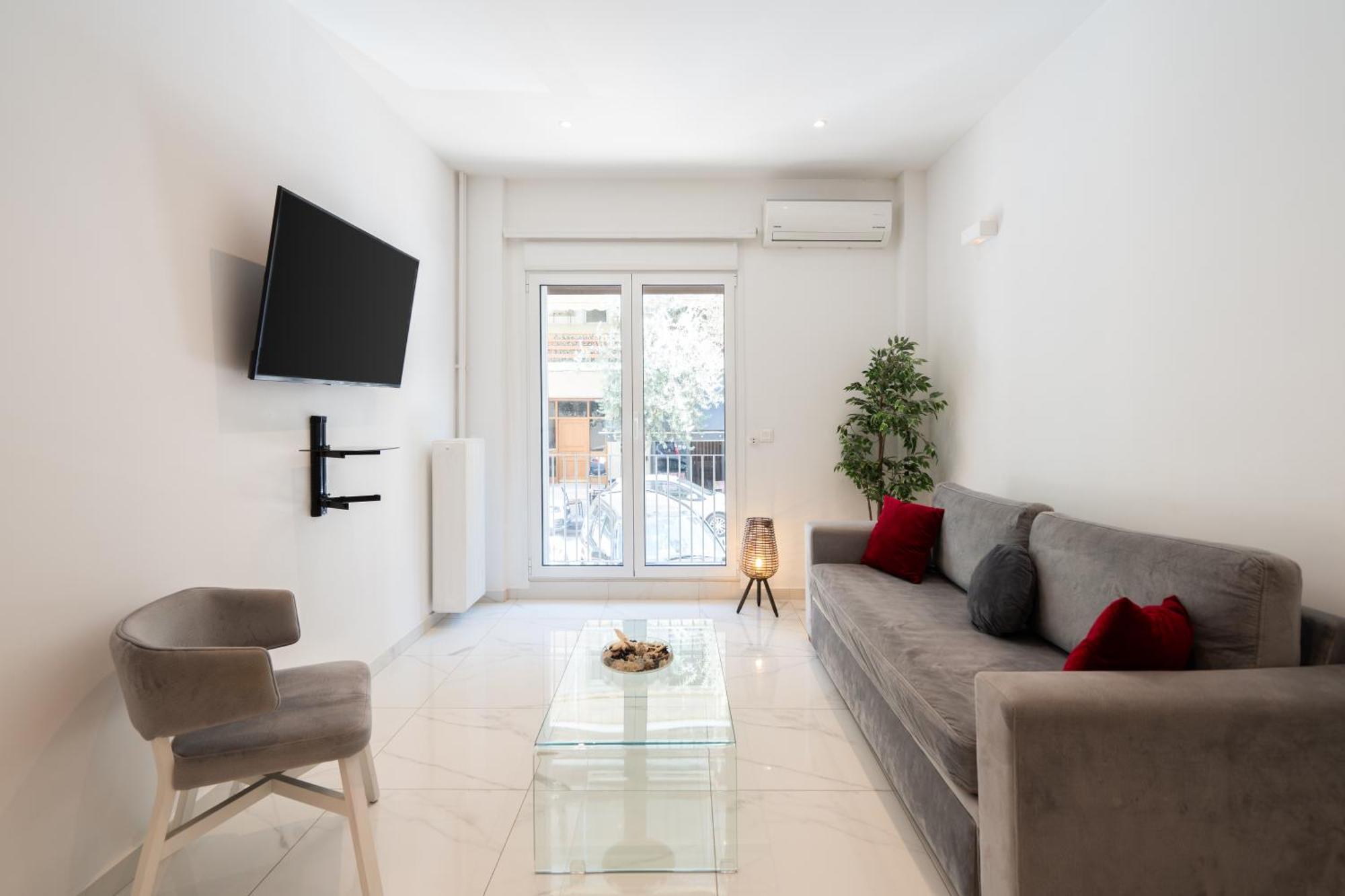 Sophisticated Modern Apt In Athens Center Екстер'єр фото